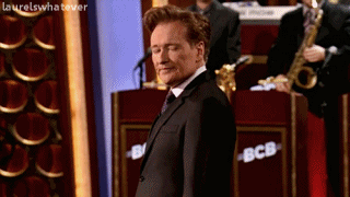 Conan Obrien GIF. Gifs Filmsterren Conan obrien 