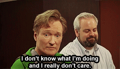 Conan Obrien GIF. Gifs Filmsterren Conan obrien 