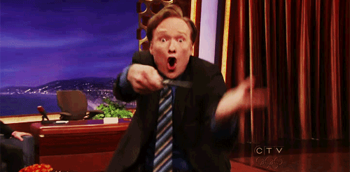 Conan Obrien GIF. Gifs Filmsterren Conan obrien 