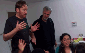 Conan Obrien GIF. Gifs Filmsterren Conan obrien 