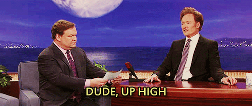 Conan Obrien GIF. Gifs Filmsterren Conan obrien 