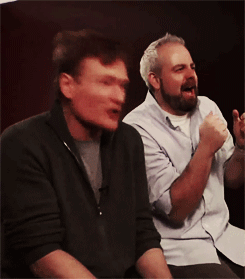 Conan Obrien GIF. Gifs Filmsterren Conan obrien 