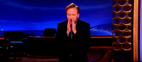 Conan Obrien GIF. Gifs Filmsterren Conan obrien 
