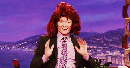 Conan Obrien GIF. Gifs Filmsterren Conan obrien 