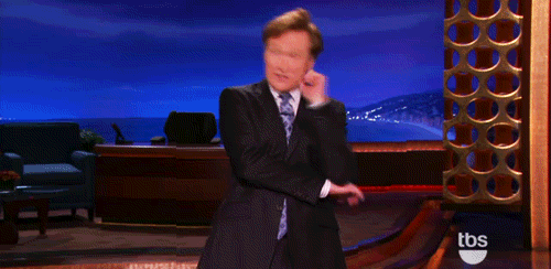 Conan Obrien GIF. Gifs Filmsterren Conan obrien 