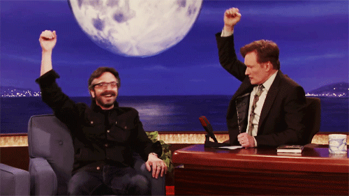Conan Obrien GIF. Gifs Filmsterren Conan obrien 