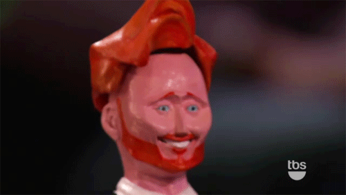 Conan Obrien GIF. Gifs Filmsterren Conan obrien 