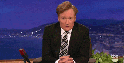Conan Obrien GIF. Gifs Filmsterren Conan obrien 