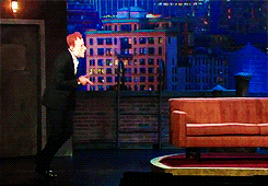 Conan Obrien GIF. Gifs Filmsterren Conan obrien Lus Lachend 