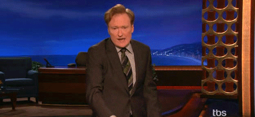 Conan Obrien GIF. Gifs Filmsterren Conan obrien 
