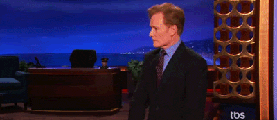 Conan Obrien GIF. Gifs Filmsterren Conan obrien 