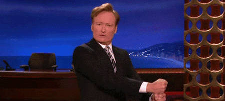 Conan Obrien GIF. Gifs Filmsterren Conan obrien 