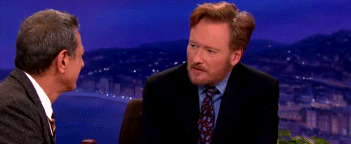 Conan Obrien GIF. Gifs Filmsterren Conan obrien 