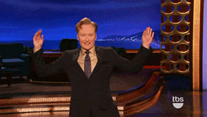 Conan Obrien GIF. Gifs Filmsterren Conan obrien 