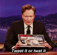 Conan Obrien GIF. Gifs Filmsterren Conan obrien 
