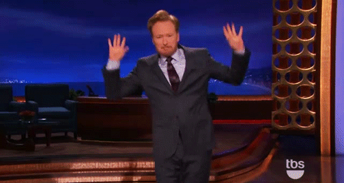 Conan Obrien GIF. Gifs Filmsterren Conan obrien 
