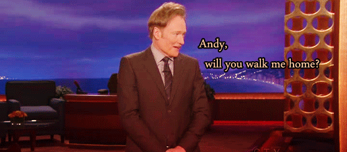 Conan Obrien GIF. Gifs Filmsterren Conan obrien 