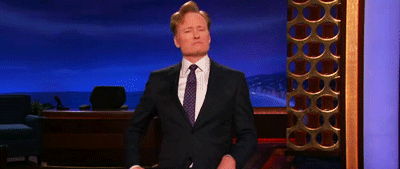 Conan Obrien GIF. Gifs Filmsterren Conan obrien 