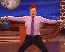 Conan Obrien GIF. Gifs Filmsterren Conan obrien 
