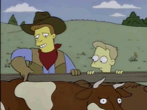 Dieren Koe Gifs sproeier 