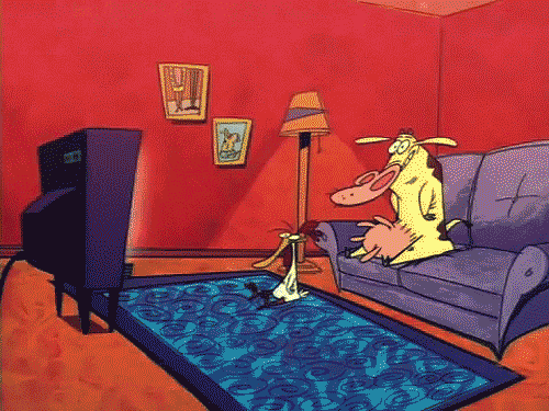 Dieren Koe Gifs jumping vreemd schoppen 