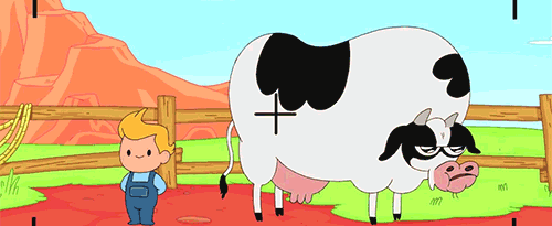 Dieren Koe Gifs loeien 