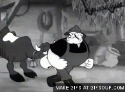 Koe GIF. Dieren Koe Gifs Voeden 