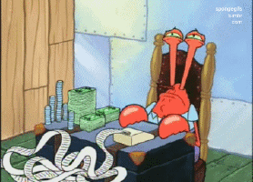 Krab GIF. Dieren Krab Gifs Schrikt 