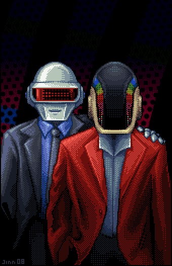 Artiesten helm robot Gifs Daft punk af 