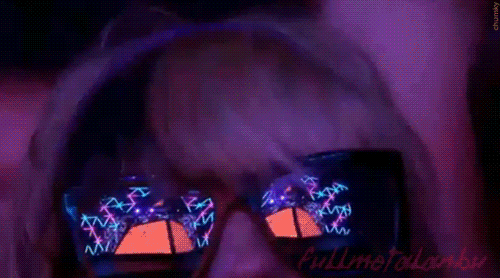 Muziek Artiesten Rood Gifs Daft punk licht 