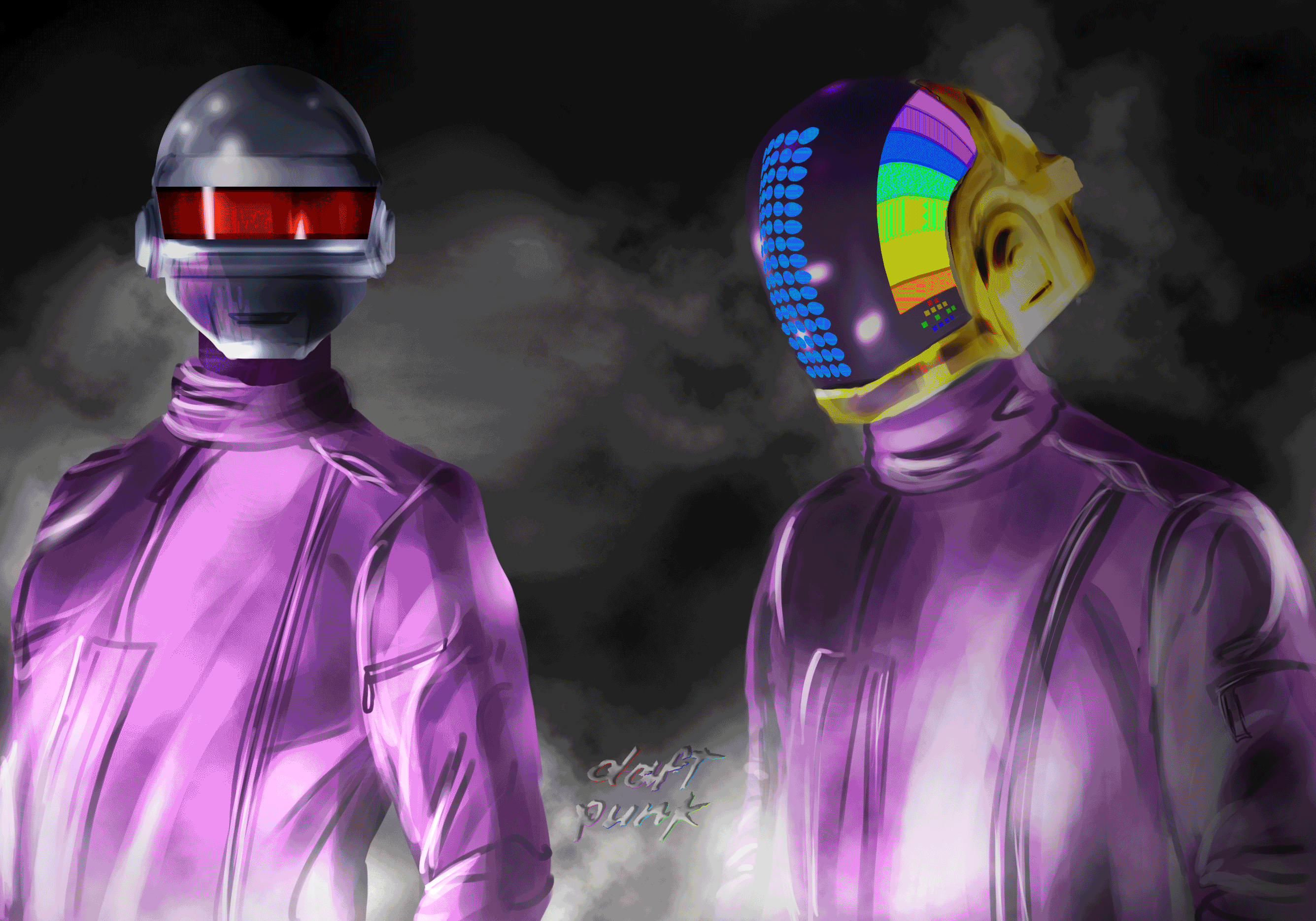 Muziek Artiesten Gifs Daft punk 