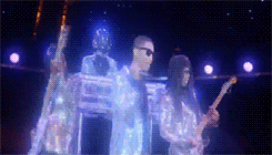 Artiesten Gifs Daft punk lachend lach beschrijvende ruis Grammys 2014 