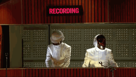 Muziek Artiesten Gifs Daft punk 