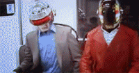 Daft Punk GIF. Artiesten Ok Gifs Daft punk Subreddit Duimen omhoog 