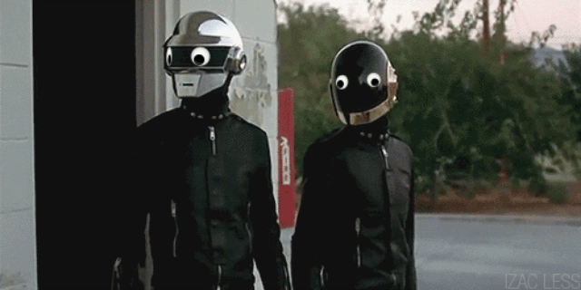 Muziek Artiesten Gifs Daft punk 