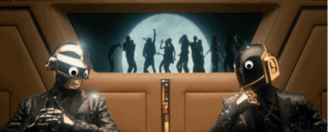 Muziek Artiesten Gifs Daft punk 
