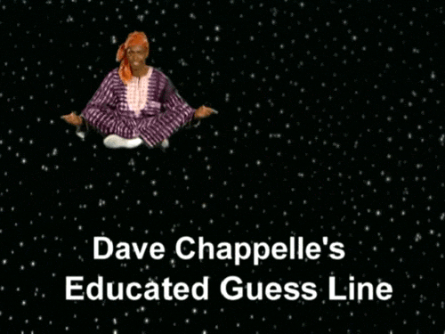 Dave Chappelle GIF. Dave Gifs Filmsterren Dave chappelle Chappelle show Psychisch Hotline 