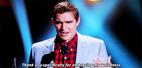 Dave Franco GIF. Gifs Filmsterren Dave franco Door monique Young hollywood awards 