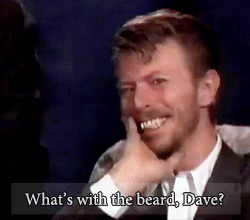 David Bowie GIF. Artiesten Gifs David bowie Zwart en wit 
