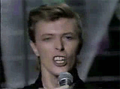 David Bowie GIF. Artiesten Twin peaks Gifs David bowie Kyle maclachlan Middel cooper Phillip jeffries 