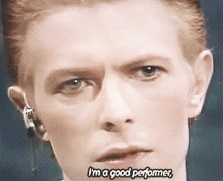 David Bowie GIF. Artiesten Gifs David bowie Mtv 