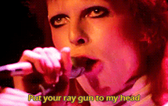 David Bowie GIF. Artiesten Gifs David bowie Mtv 