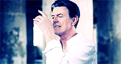 David Bowie GIF. Artiesten Gifs David bowie Knikkend Het eens zijn 