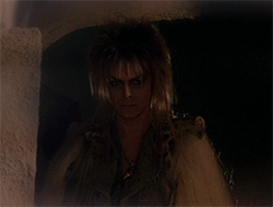 David Bowie GIF. Artiesten Gifs David bowie Labyrint 