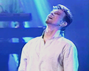 David Bowie GIF. Beroemdheden Artiesten Gifs David bowie Fotoset David bowie interview 