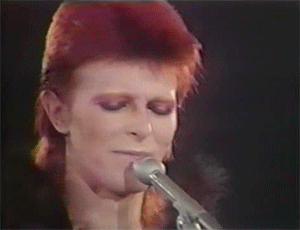 David Bowie GIF. Muziek Artiesten Ik hou van jou Gifs David bowie 