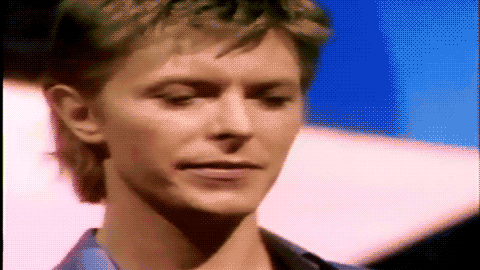 Artiesten Zonnebril Gifs David bowie 90s 