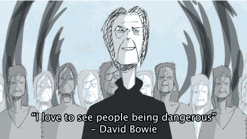 Artiesten Mode Gifs David bowie 