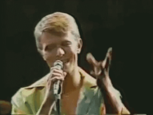 Artiesten Mode Gifs David bowie 
