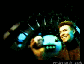 David Bowie GIF. Artiesten Gifs David bowie Zwart en wit 